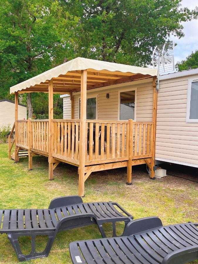 Mobil Home Camping 4 Etoiles Les Viviers 2 Chambres Lege-Cap-Ferret Exterior photo
